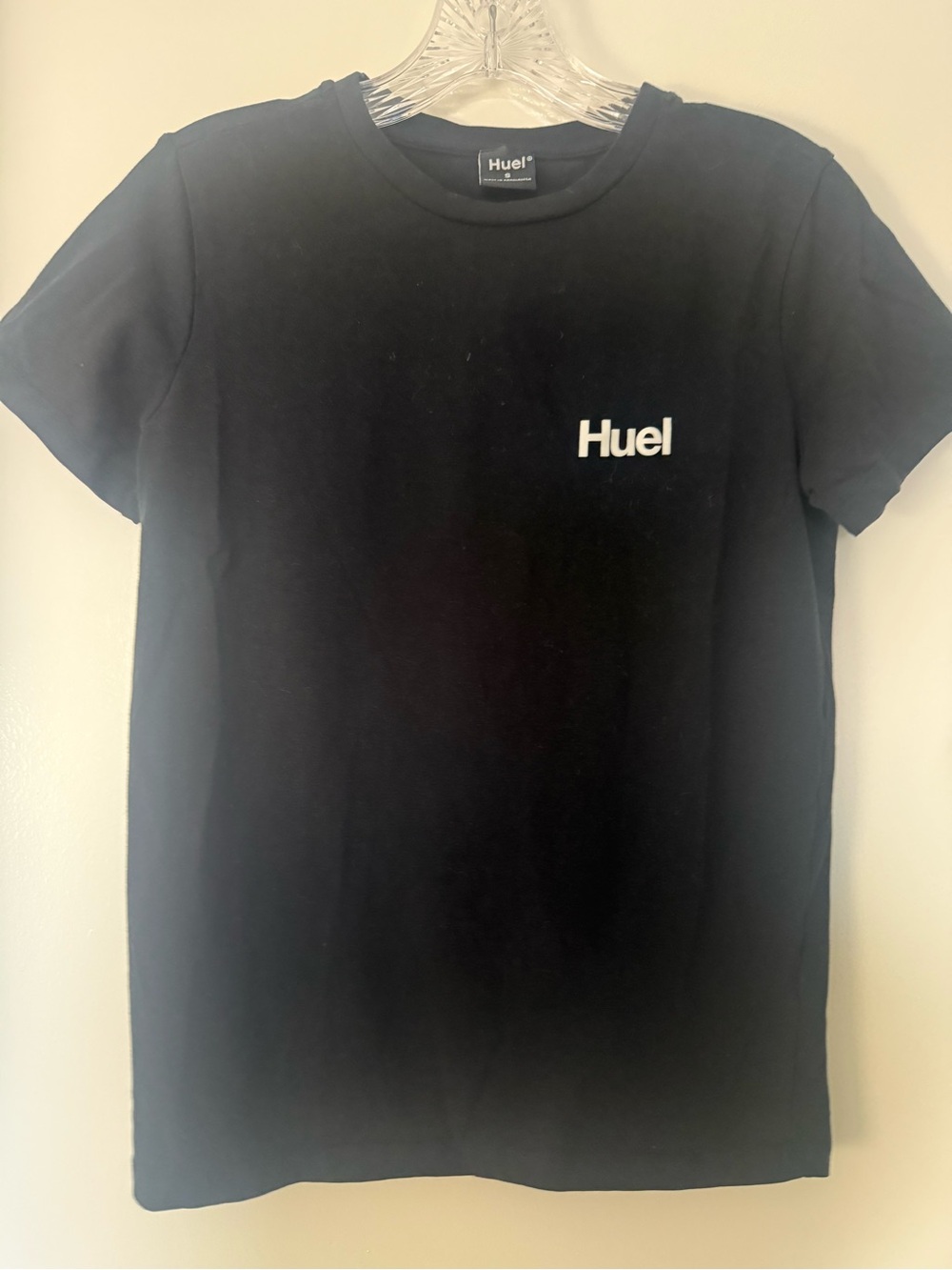 Huel Black Logo T-Shirt Size Small Cotton Blend Short Sleeve Tee
